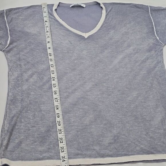 Kokun Overdye Cap Sleeve Tee Shirt L - Picture 6 of 9